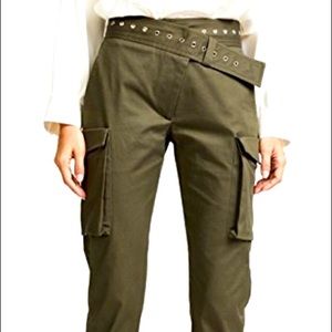 MONSE Green Cargo Pants